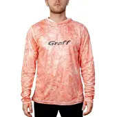 Graff Upf 50 964-cl-11/2 Uv Hoodie Oranje 3XL Man