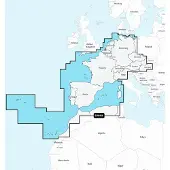 Garmin Central&west Europe Navionics Vision+ Marine Charts Veelkleurig