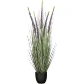 Mica Decorations Kunstplant Siergras Paars