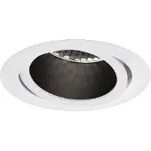 Astro inbouwspot, plat, rond, verstelbaar, vuurvast, 6W, GU10, wit, 1434008
