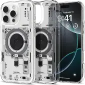 Spigen Ultra Hybrid MagFit - Hoesje Geschikt voor Apple iPhone 16 Pro Max - Compatibel met MagSafe - Back Cover Neo One