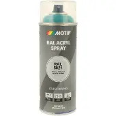 Motip industrial acryllak hoogglans RAL 5021 water blauw - 400 ml