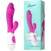 Teazers - Tarzan Vibrator - Rabbit Vibrator voor Beginners - Vibrators voor Vrouwen - Sex Toys voor Vrouwen - G-Spot Vibrator - Dildo - Clitoris Stimulator - Roze