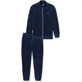Schiesser Pyjama lang ' Casual Nightwear ' donkerblauw