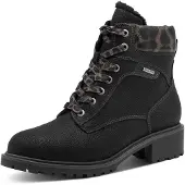 Tamaris Veterlaarsjes bruin / zwart