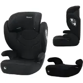 MamaLoes Rio Zwart Isofix 100-150 cm i-Size Autostoel