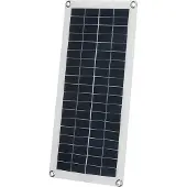 ITImport Zonnepaneel, fotovoltaïsch, USB, 20W, universeel, XL