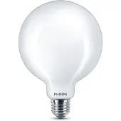 Philips Matte gloeilamp met een traditionele uitstraling, 100 W, fitting G120 E27, 10,5 W, 100 W, E27, 1521 lm, 15000 uur, warm wit
