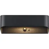 Nordlux solar wandlamp met sensor | Marcellio | 3000K | IP54 | 5W | Zwart