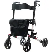 Aidapt Deluxe opvouwbare - Rollator - Wit