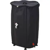 Merkloos Opvouwbare regenwateropvangtank, 250 liter