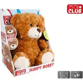 Kids Globe Interactieve Beer Sleepy Bobby 34cm Bruin bruin Pluche Knuffel