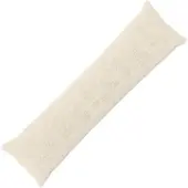 vidaXL Kussensloop HEERLEN Wit 40 x 145 cm Nep Konijnenbont