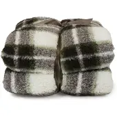 Unique living Plaid Tris 150x200 cm winter green