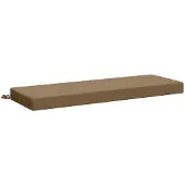 vidaXL Bankkussen SOEST 100% Polyester Taupe 100 x 40 x 8 cm