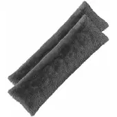 vidaXL Kussensloop 2 st HEERLEN Lichtgrijs 40 x 145 cm PV Fleece