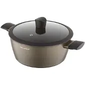 Florina Aluminium pan CAVA, 20 cm, 2,1 liter, met deksel, MG
