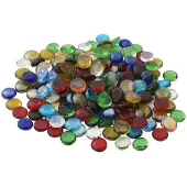 Yiwydaa Glasnugget 17-19 mm Meerkleurig Glas