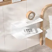 Merkloos RVS wandlamp, multifunctioneel en modern