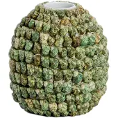 Light & Living - Vaas SHELL - Ø20.5x21.5 cm - Groen
