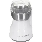 Esperanza Koffiemolen Lungo - Elektrische koffiemolen - Wit - RVS mes