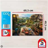 Schmidt Disney Breakfast with a view Puzzel 1000 Stukjes