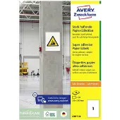Avery Zweckform Etiket Avery L7877-20 210x297mm 20 stuks