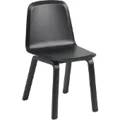 Muuto Brink Stoel Houten Onderstel Black | Black