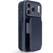 Decoded 2 in 1 Leather Detachable Wallet MagSafe voor de Apple iPhone 18 Pro / 17 Pro - Midnight