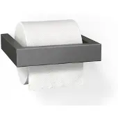 Zack WC Rolhouder Linea Grafiet 15 cm