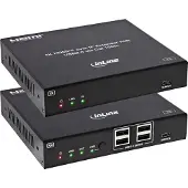 InLine KVM Extender over IP, HDMI 4K/60Hz, 100m, Set