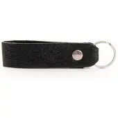 Purapiel (Zwart, S/T) Leren Sleutelhanger. Schoen Mikeyglam 74251