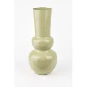 Mondex ROGER Vaas 10x17x36cm Saliegroen Metaal