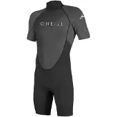O'Neill Reactor-2 2 Mm Spring Shorty Met Korte Mouwen En Rits Op De Rug