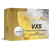 Nassau VX5 - Golfballen - 12 stuks - Wit