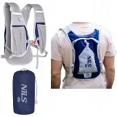 Nils Camp Compacte 10L Sportrugzak - Blauw - Waterafstotend & Ademend