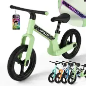 Apollo Trailbuddy LED Verlichte 12 Inch Loopfiets Vanaf 2 Jaar Kids