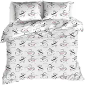 MOODIT Dekbedovertrek Odil Rachelle Lipstick-260 x 200 / 220 cm | Extra Breed