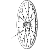 Zipp Cx-ray J-bend External With Titanium Washers 3 Units Spoke Zwart 272 mm
