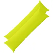 vidaXL Kussensloop 2 st HEERLEN Heldere Groen. 40 x 145 cm Polyester