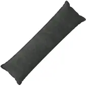 vidaXL Kussensloop HOUTEN Antracietkleurig 40 x 145 cm
