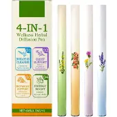 Dripio Kruidenverdamper, set van 4, met verveine – aromatherapie-inhalator