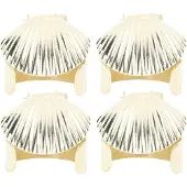 Dripio Set van 4 metalen kaarsdovers, automatisch, goudkleurig