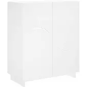 vidaXL Schoenenkast 73 x 38 x 87,5 cm Bewerkt hout Wit