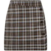 Ydence Dames Rokken Skirt Jessica - Bruin - Maat XL