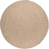 TT Home Tapijt Buiten Woonkamer Eetkamer Balkon Weerbestendig 160 x 160 cm Rechthoek 160 x 160 cm Rechthoek beige