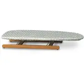 Arredamenti Italia Meubels - Deska Stirosvelto, een opvouwbaar strijkplank, 82 x 33 cm, bruin
