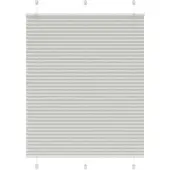 vidaXL Plissé rolgordijn 110x150 cm stofbreedte 109,4 cm polyester