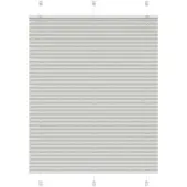 vidaXL Plissé rolgordijn 110x100 cm stofbreedte 109,4 cm polyester