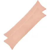 vidaXL Kussensloop 2 st HEERLEN Roze 40 x 145 cm Bouclé